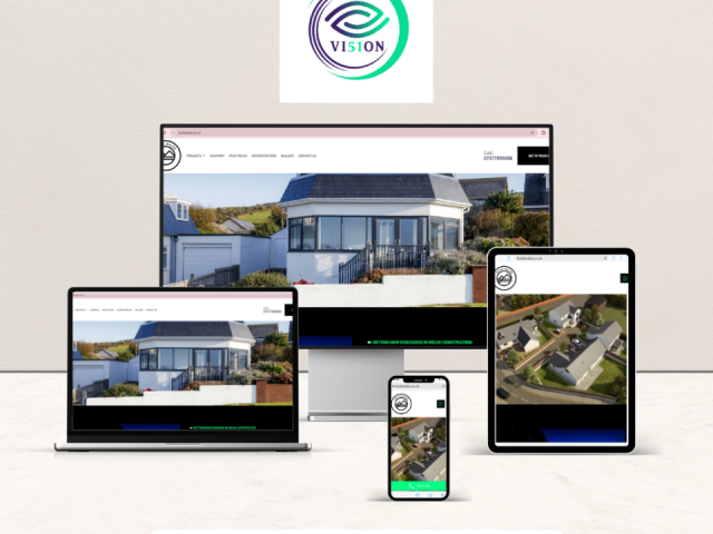 Minimalist Neutral Multi Device Computer Mockup Website Launch Instagram Post